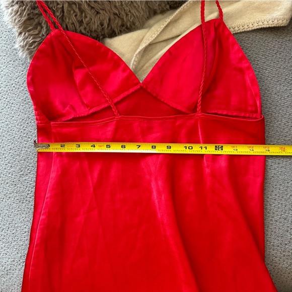 VTG VALENTINO Sexy Slip Maxi Dress M - Picture 5 of 6